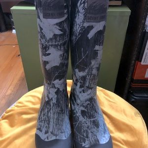 Itasca Mens Swampealker Tall Waterproof Rain Boot